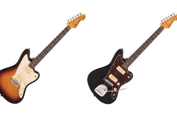 Vintage launch V65 Hardtail and Vibrato, ReIssued Series off-set electric guitars.