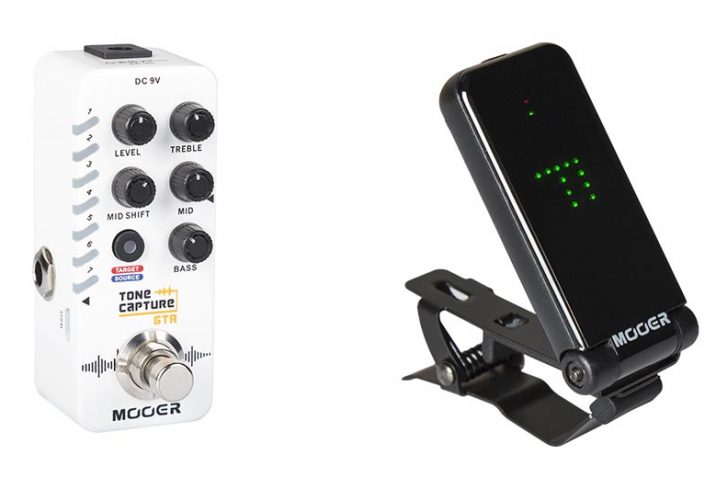 MOOER Tone Capture Guitar Micro Pedal and CT01 Tuner