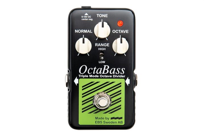 EBS OctaBass ‘Blue Label’ analog octave pedal