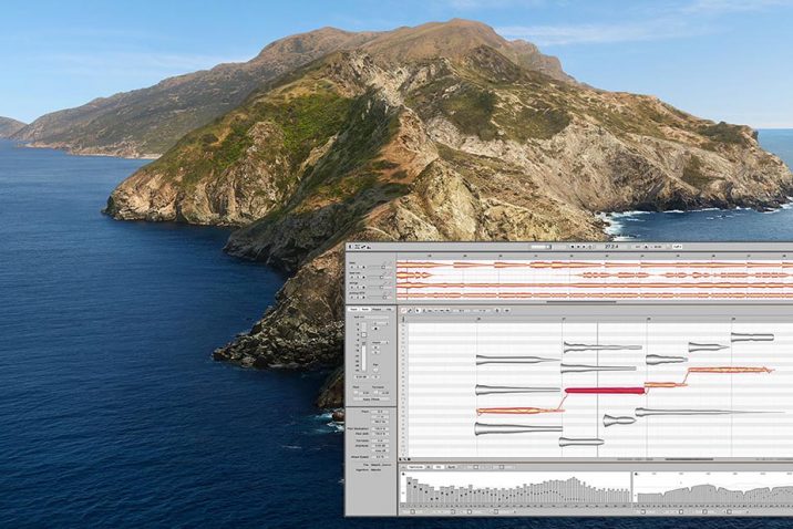 Melodyne 4.2.4 is compatible with macOS Catalina
