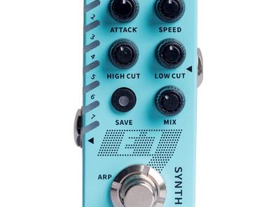 MOOER introduces the E7 Synth Pedal
