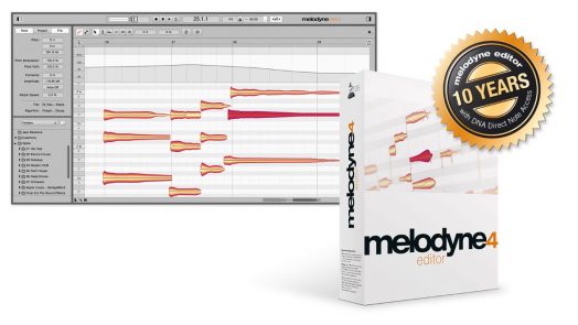 Anniversary for Celemony: 10 years of Melodyne with DNA
