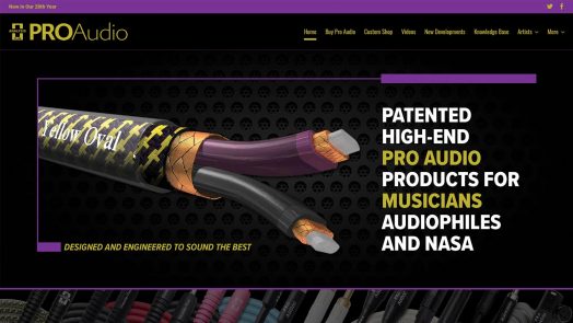 Analysis Plus Pro Audio Division Launches New Dedicated Web Platform