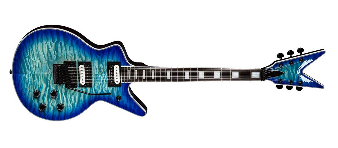 Dean Guitars Expands Select Series with Cadi Select Quilt Top Floyd Ocean Burst