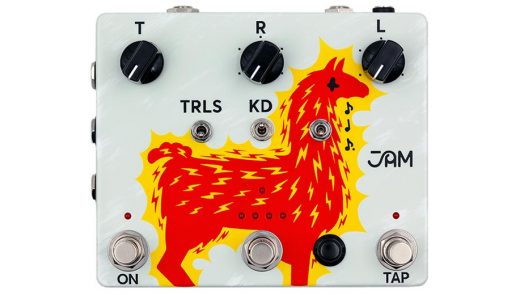 JAM pedals introduce the Delay Llama XTREME!