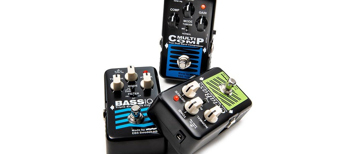 Three EBS Pedals make their NAMM Show debut at the 2020 show