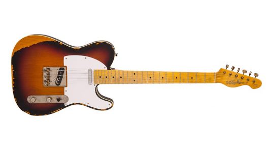 Vintage add V59 to popular ICON Series guitars with Distressed Black and Sunburst finishes