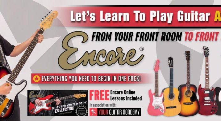 Self-isolate and learn an instrument with Encore