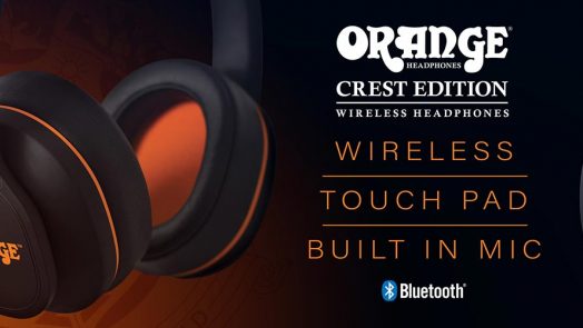 Orange Amps Launch Crest Edition Wireless Headphones