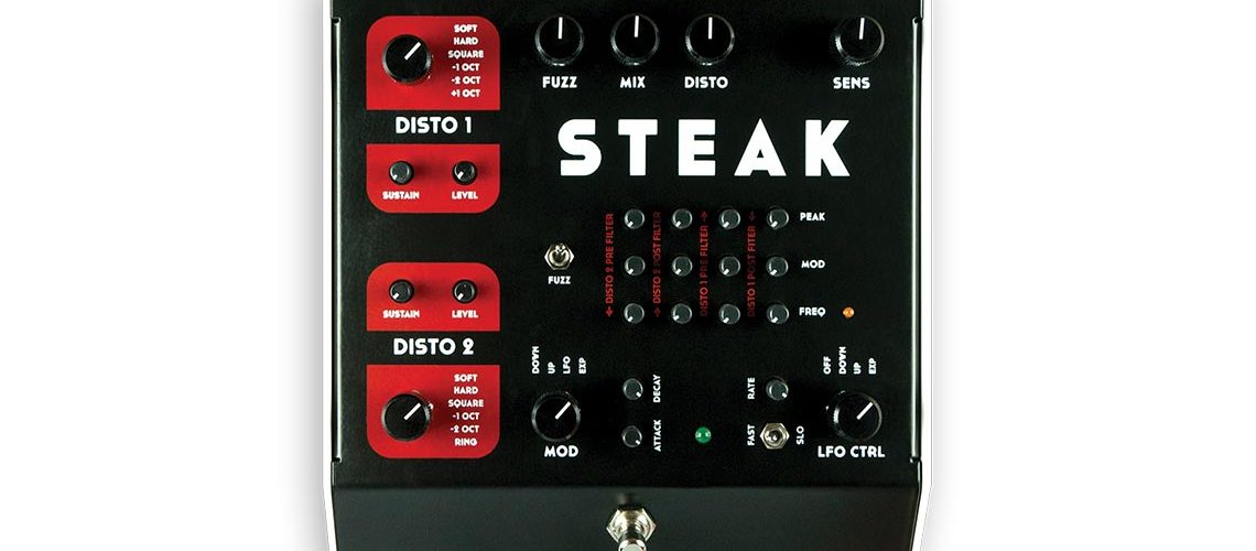 Glou-Glou releases STEAK Dual Voice All-Analog Distortion Station