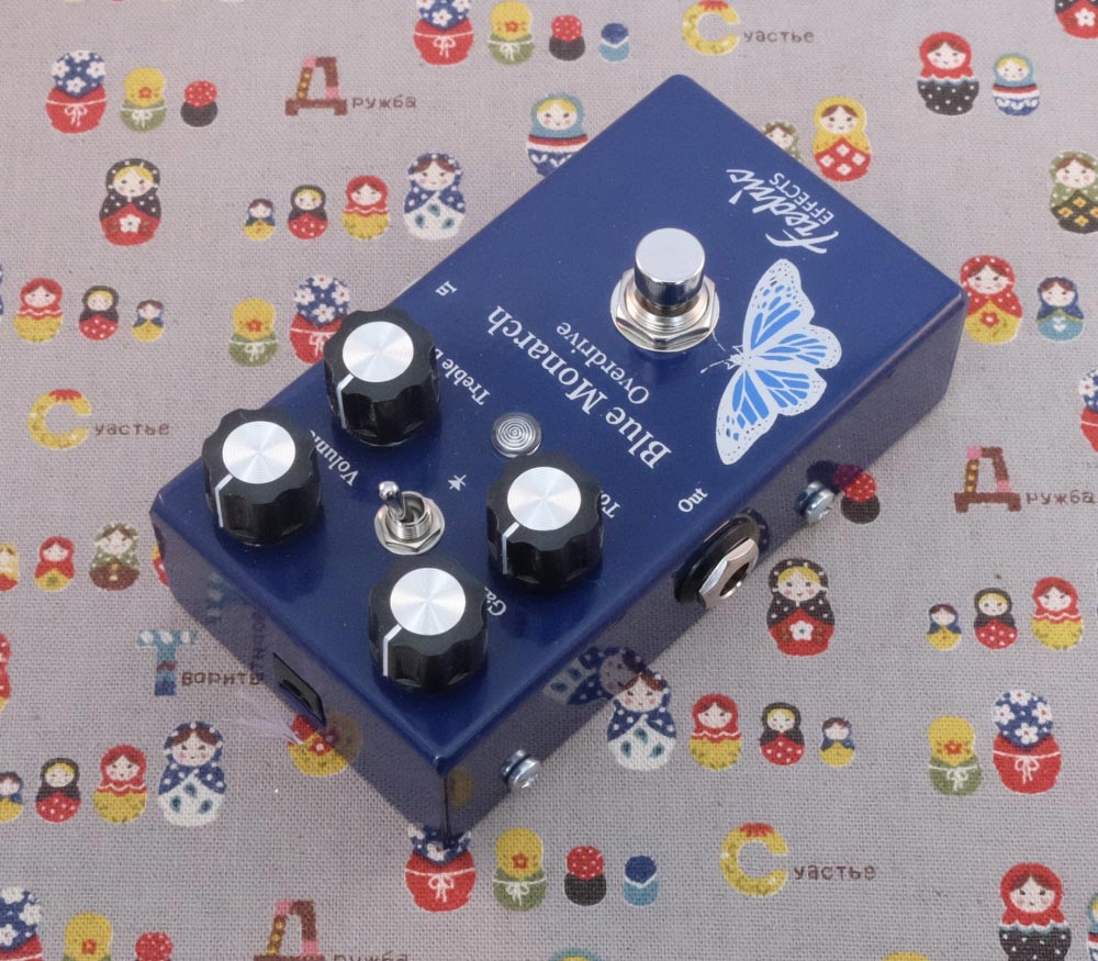 Fredric Effects announces the Blue Monarch overdrive