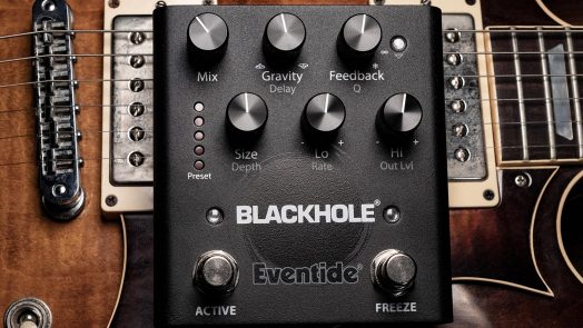Eventide’s new Blackhole reverb pedal transports tone to an alternate dimension of ambience