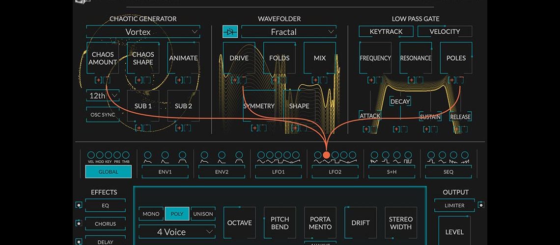 Eventide Generate - Chaotic Oscillator Polysynth by Newfangled Audio