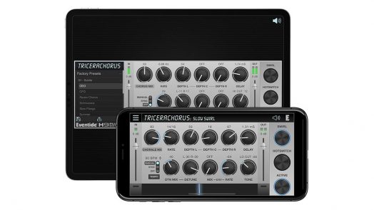 Eventide TriceraChorus for Desktop and Mobile