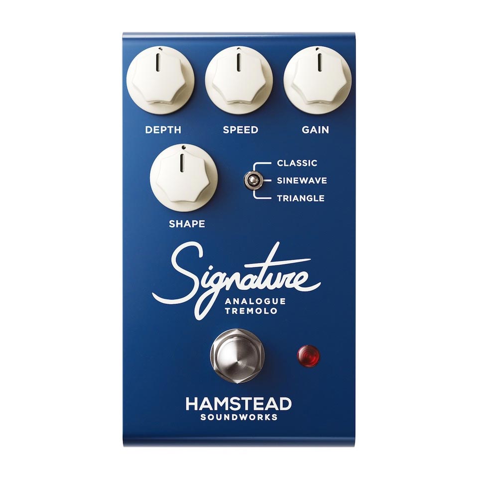 Hamstead updated Signature Analogue Tremolo Pedal