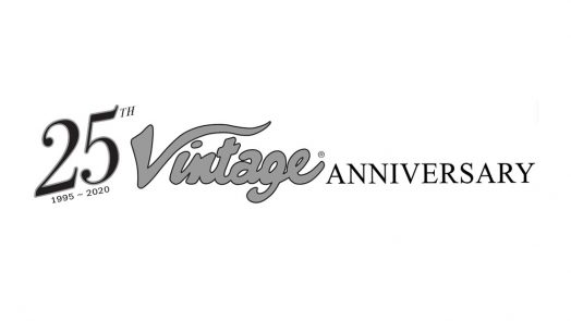 JHS celebrate 25th Anniversary of its Vintage® guitar brand