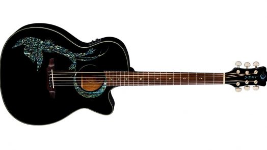 Luna Guitars introduces the Fauna Phoenix Acoustic-Electric Black