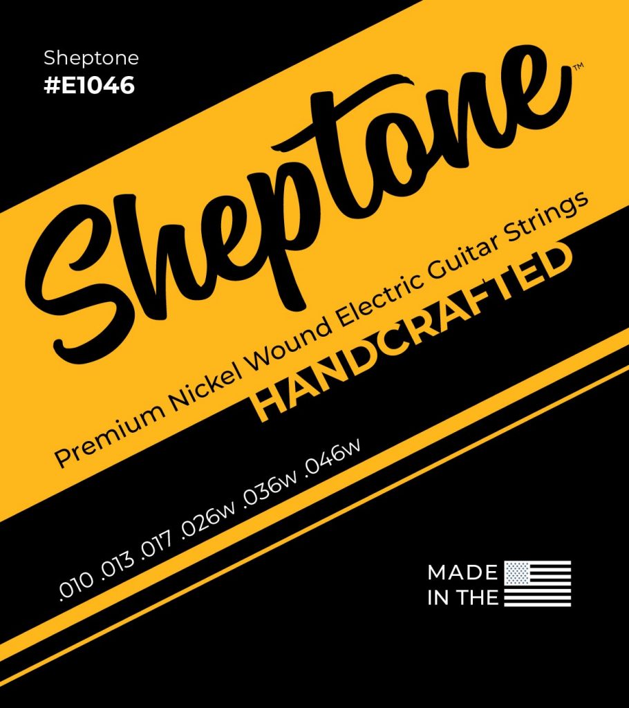 Sheptone Handcrafted Premium Nickel Wound Electric Guitar Strings