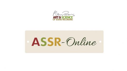 Art & Science Of Sound Recording announces ASSR-Online course