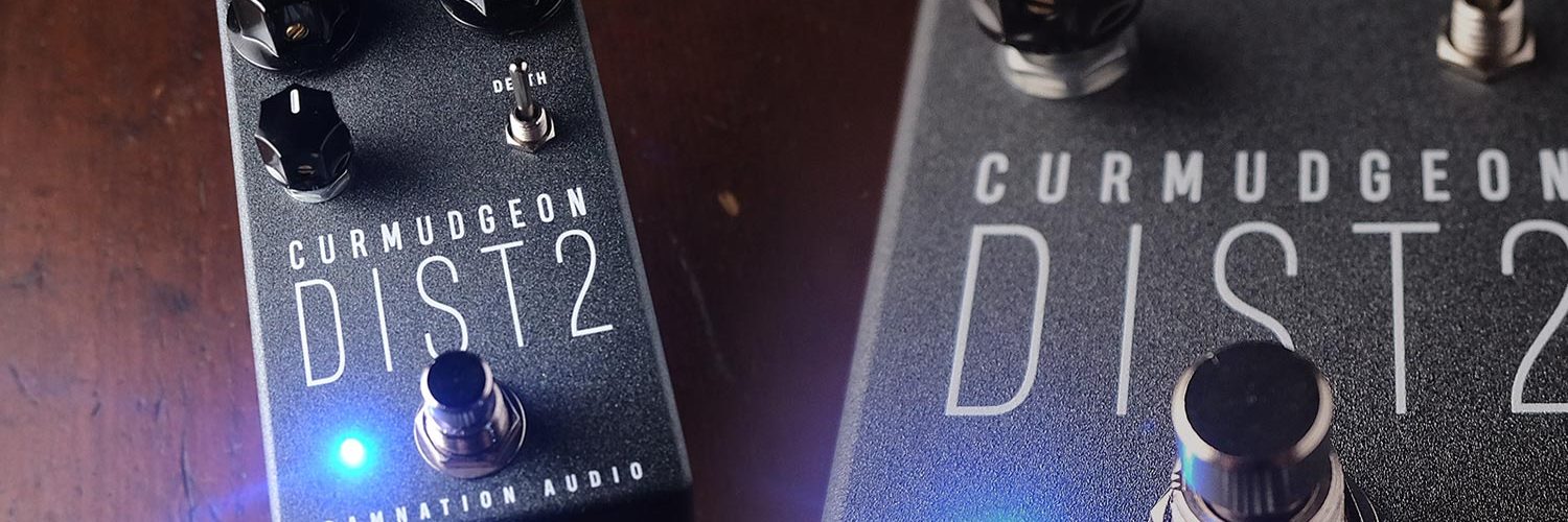 Damnation Audio Curmudgeon 2 Bass Amp Distortion Pedal