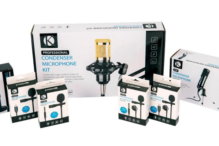 KINSMAN introduce new products specifically designed for home recording, podcasts, broadcast and studio recording