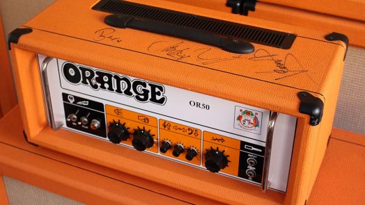 Orange Amplification Auction Signed Biffy Clyro Amp For Cancer Research