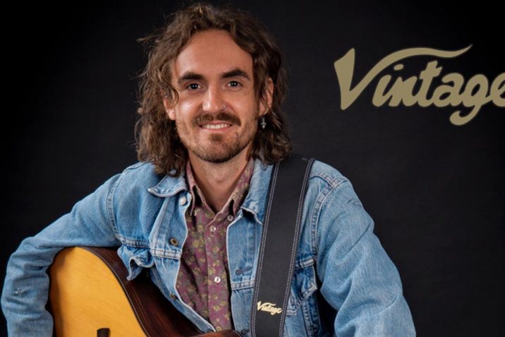 Blair Dunlop endorses Vintage guitars