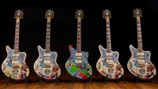 HeadCount Announces Dead & Company Tour Branded D'Angelico Guitars