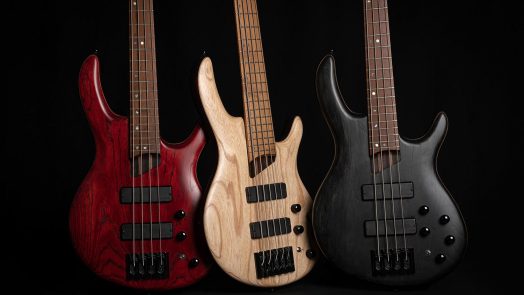 Cort Artisan B4 and B5 Element Bass Guitars