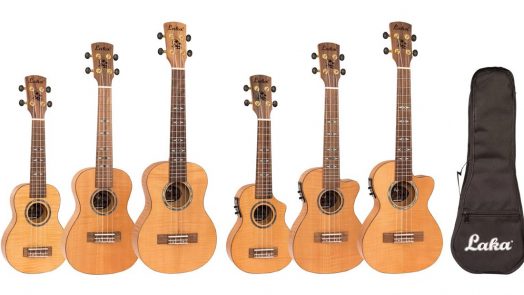 Laka adds new series to their popular lines of professional ukuleles