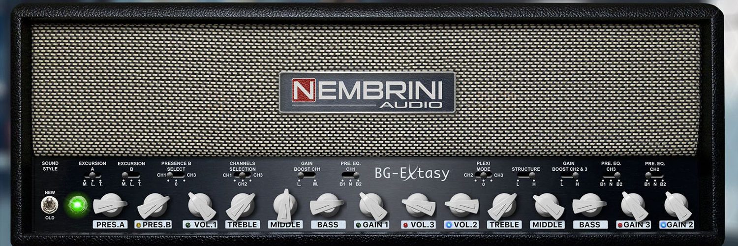 Nembrini Audio BG Extasy Boutique Guitar Amplifier Plugin