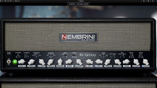 Nembrini Audio BG Extasy Boutique Guitar Amplifier Plugin