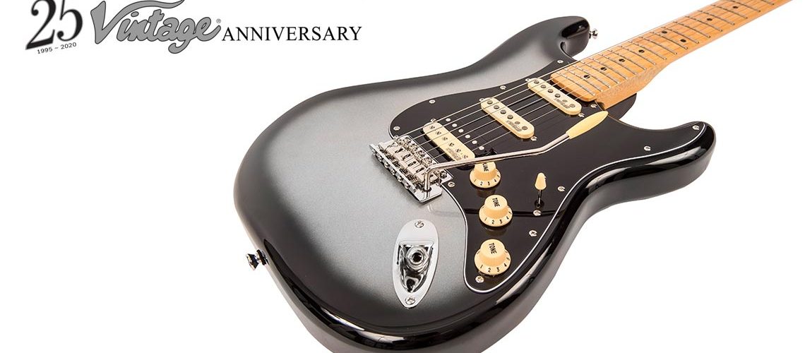 Vintage has added three new models to the 25th Anniversary Series of solid bodied electric guitars