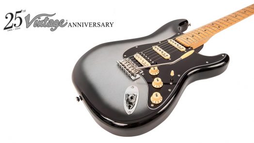 Vintage has added three new models to the 25th Anniversary Series of solid bodied electric guitars