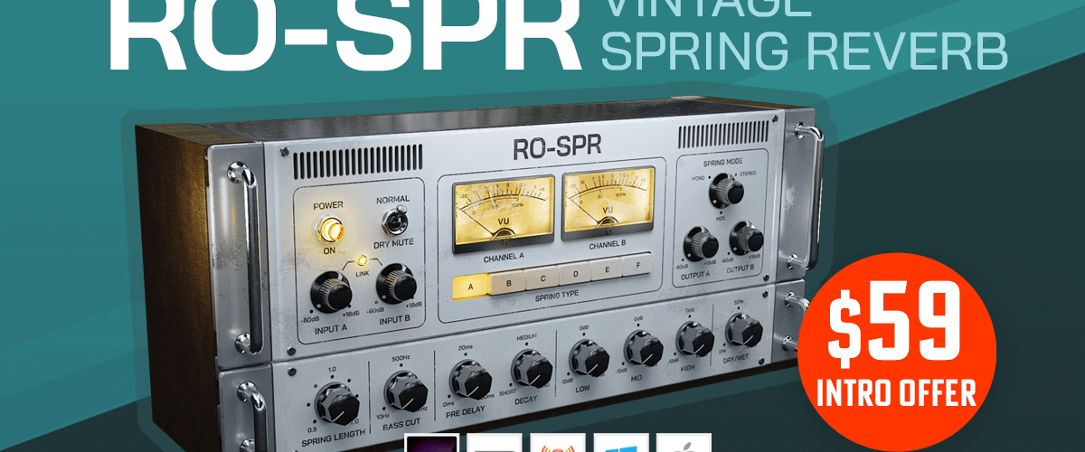 Black Rooster Audio RO-SPR spring reverb plug-in