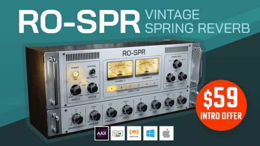 Black Rooster Audio RO-SPR spring reverb plug-in