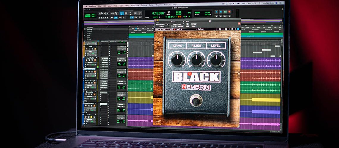 Nembrini Audio Black Distortion Plugin