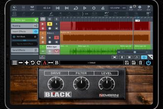 Nembrini Audio Black Distortion Plugin