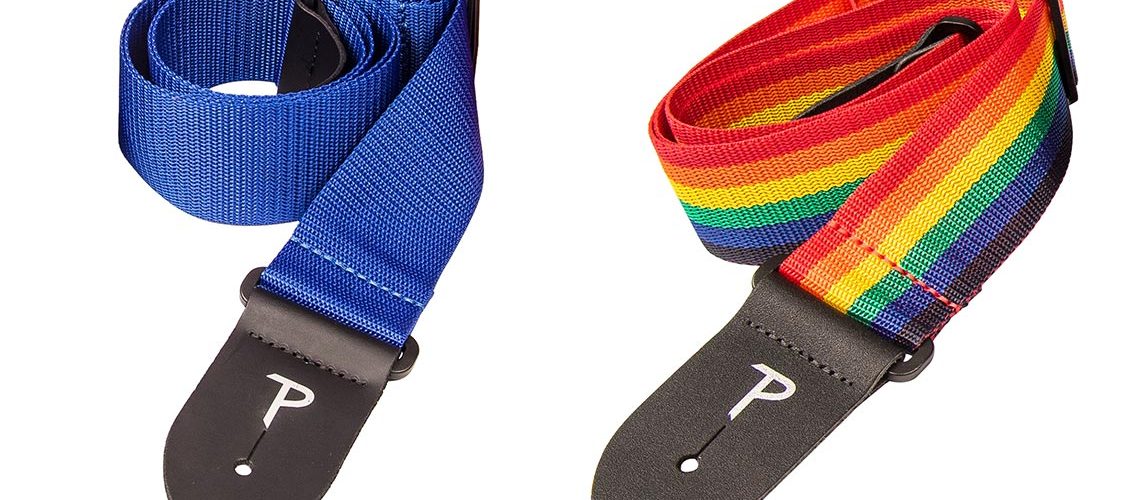 Perri’s ‘Extra Long’ Series polyester instrument straps