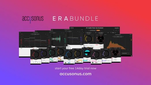 Holiday Deals at Accusonus: 20% off entire product line