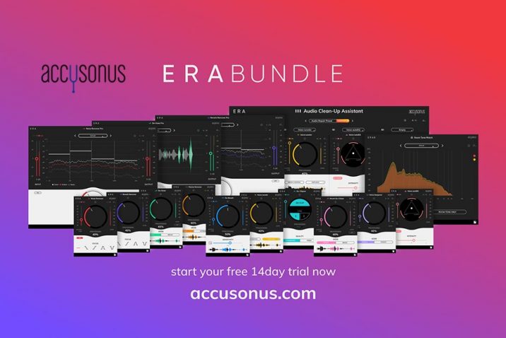 Holiday Deals at Accusonus: 20% off entire product line