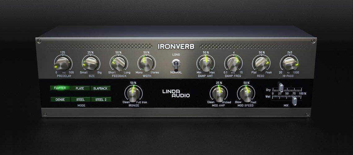 Audified Linda IronVerb reverb plug-in