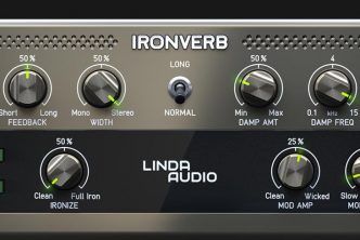 Audified Linda IronVerb reverb plug-in