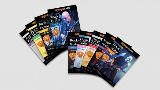 NEW! Orange Learn Graded Rock Guitar Books