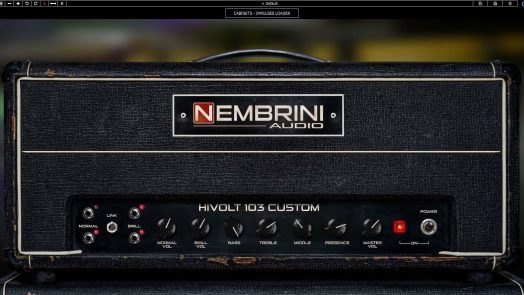 Nembrini Audio Hivolt 103 Custom Guitar Amplifier Plugin