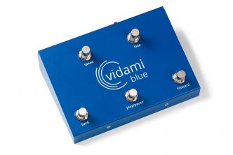 Vidami introduces the Vidami Blue, a wireless multi-modal video control pedal
