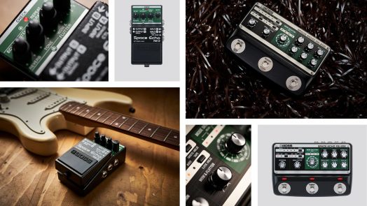 BOSS Introduces RE-202 and RE-2 Space Echo Pedals