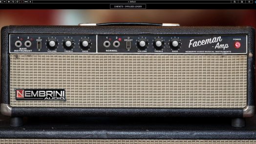 Nembrini Audio The Faceman 2-Channel Head Guitar Amp Plugin