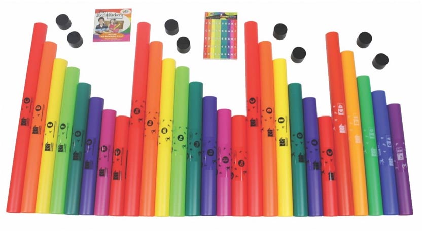 Boomwhackers - Coloured Musical Tubes 