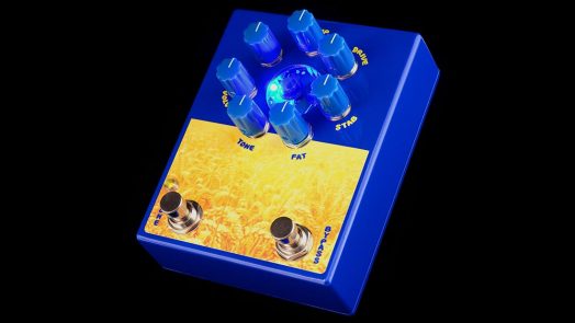 ZVEX Effects Ukraine Flag Fuzz Factory 7